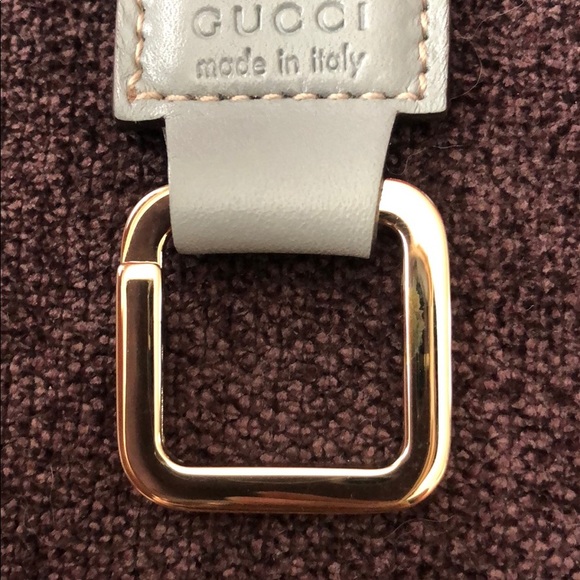 GUCCI Leather Key Chain - Picture 6 of 7